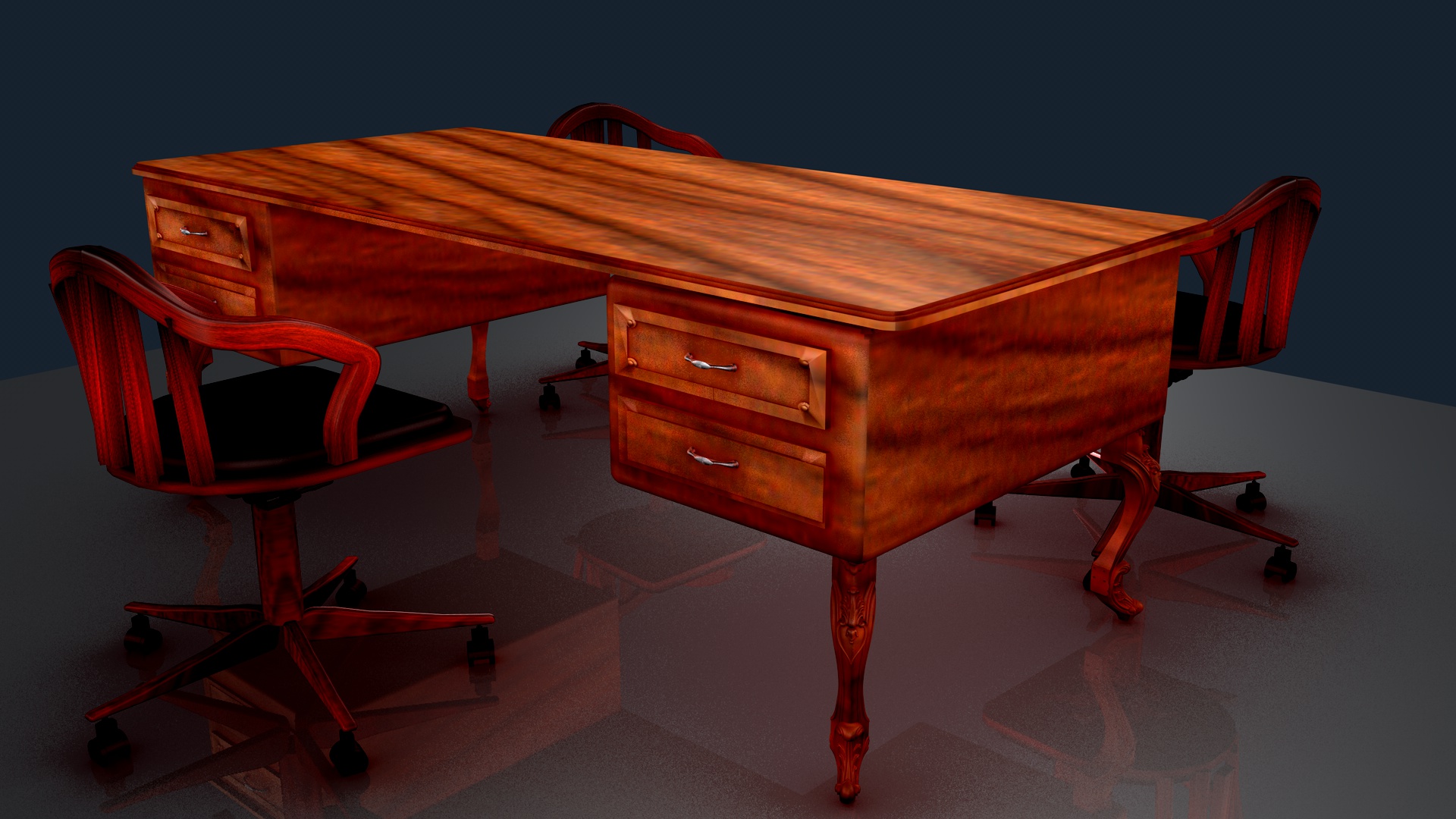 office-room-set-michel-man-办公桌椅